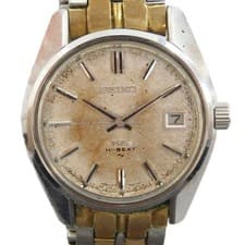 Seiko King Seiko 4502-7001 High Beat Automatic Watch Calendar Date Used From Ja
