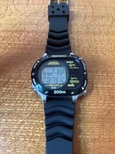 Seiko M726-5A00 Scuba Master 200m Dive Computer Digital Watch JDM RARE Vintage