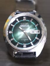 Seiko 5 Actus Working Condition 7019 7210 SEIKO5ACTUS Green Dial  From Japan