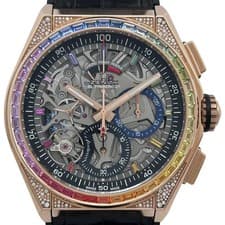 Zenith Defy El Primero 21 Rainbow 22.9003.9004/72.R585 Skeleton Pink #OK078