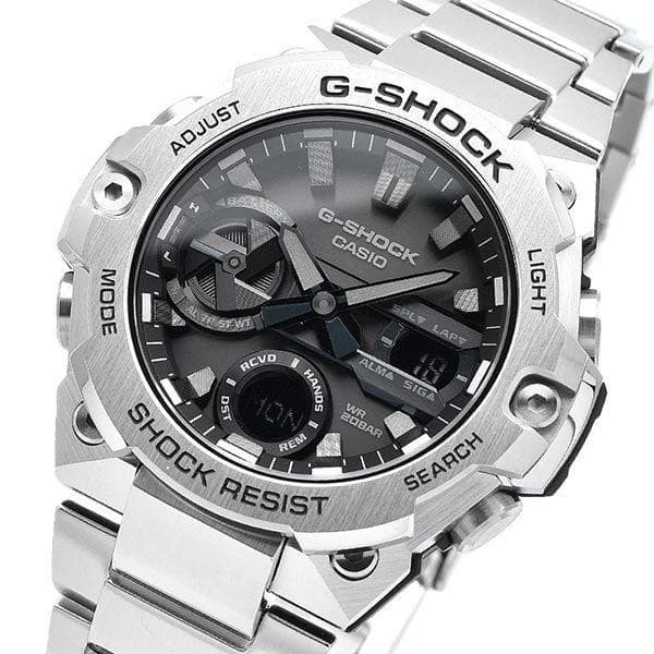 CASIO G-SHOCK GST-B400D-1AJF Bluetooth Tough Solar Ana-Digi Watch Silver New
