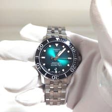 TISSOT Seastar Powermatic 80 Green Gradient Diver's Watch
