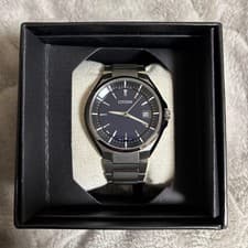 Citizen Attesa CB3010-57L Eco-Drive Radio Titanium Watch Blue Dial Box Japan