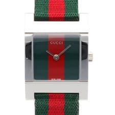GUCCI Watches 7700L Stainless Steel used