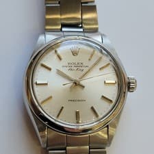 Rolex Oyster Perpetual 5500 Air King Precision Mens 1970s 34mm Automatic RA754S