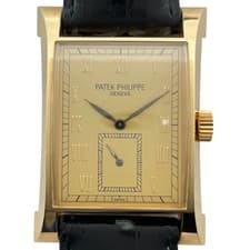 PATEK PHILIPPE Pagoda 5500J-001 Gold 18K Yellow Gold Mens Watch #OK104