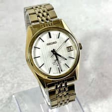 Seiko Lord Matic Automatic Watch 40mm 25 Jewels Vintage Gold Tone wrist 16cm