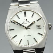 Vintage 1972 OMEGA Geneve 166.0099 Cal.1481 Men's Automatic Watch 35mm Date