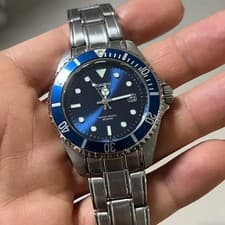 Casio Submariner Black Bluefin Watch Official