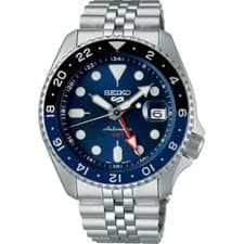 SEIKO SSK003K1 SSK003 ,GMT,Men's Sport,Automatic,Stainless,Rotating,date,100m WR