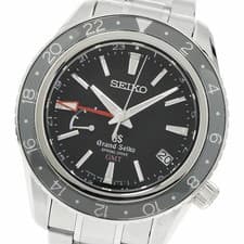 SEIKO WATCH SBGE201/9R66-0AA0 GRAND SEIKO GMT POWER RESERVE DATE SPRING DRIVE SS