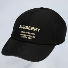 Burberry Men's Black Hat 8068034 M New From Japan
