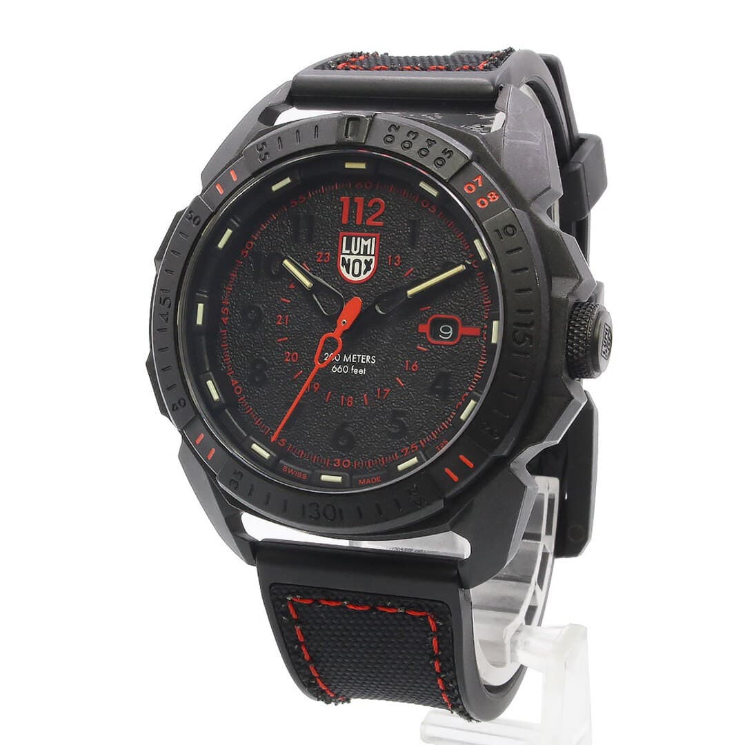 Luminox Arctic 1000 Series Quartz Watch Carbon Steel Rubber Used From Japan From