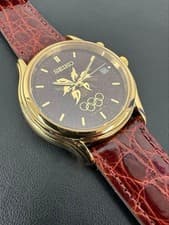 SEIKO Nagano Olympic Commemorative Urushi Watch Limited Edition Working 8.7in