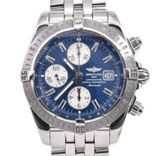 Breitling Chronomat Evolution A13356 Men's Automatic Chronograph Blue Dial