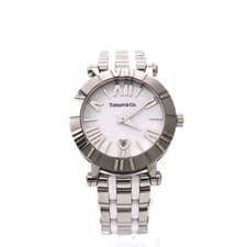 TIFFANY&Co. Z1300 Atlas Ceramic White 30mm Quartz Watch - Elegant Heart Date