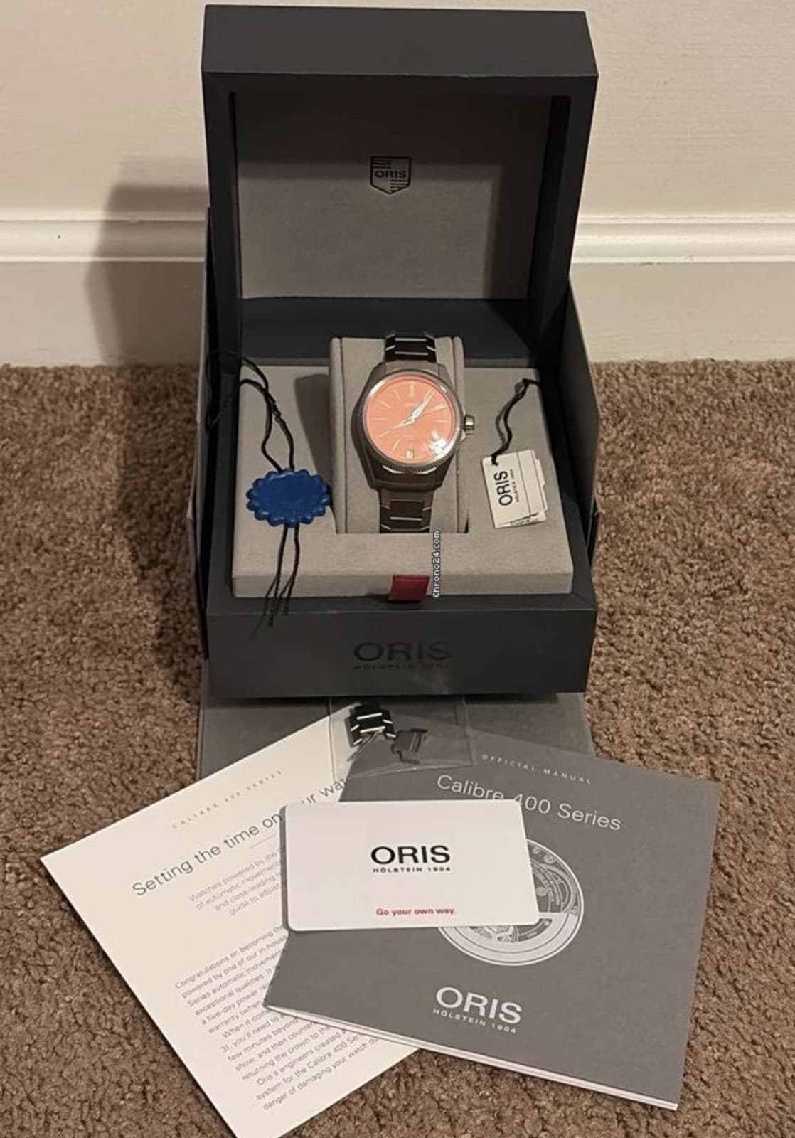 Oris ProPilot X Calibre 400 Automatic Watch 39mm Titanium