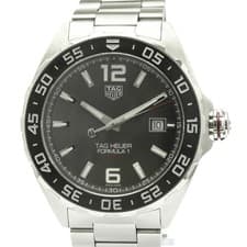 TAG HEUER Formula 1 Calibre 5 Ceramic Steel Automatic Watch Polished BF585267