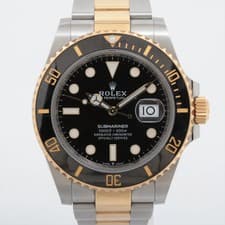 Rolex SUBMARINER DATE 126613LN SS×YG SS×YG AT black dial