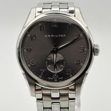 Hamilton Jazzmaster Slimline Quartz Dress Watch 39mm Mens wrist 15cm