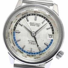 Seiko 6217-7000 World Time Tokyo Olympic Vintage Automatic Men's Watch