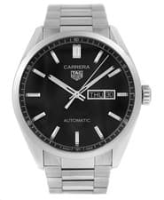TAG Heuer Carrera WBN2010.BA0640 Calibre 5 Day Date Steel 41MM Men's Automatic