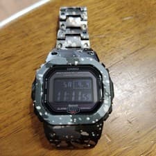 Casio G Shock GW B5600 Custom Watch Aluminum Bezel & Band Lite Vintage Look