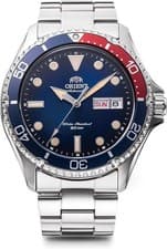 ORIENT SPORTS RN-AA0812L Blue Pepsi Automatic Diver Men's Watch New in Box