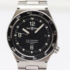 Bell & Ross Type Deminer 420S10199 Quartz Black Dial Men's Watch 3907310 3DIT