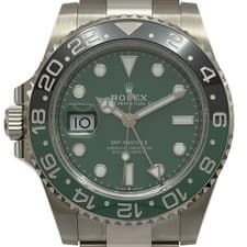 ROLEX GMT-Master2 126729VTNR Green White Gold Mens Watch #OK008