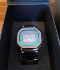 Beautiful item G SHOCK GMW B5000BPC 1 Black Metallic USED