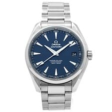Omega Watch Seamaster Aqua Terra 150M 41.5mm Blue Dial - Inventory 8724