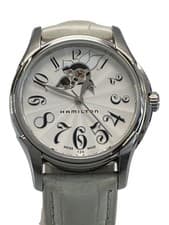 HAMILTON H323650 Jazzmaster Lady Auto Open Heart 35mm Automatic Watch Tested