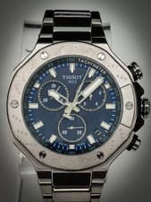 Tissot T-Race Chronograph 45mm Blue Dial Quartz Watch T141.417.11.041.00