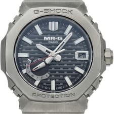 CASIO G-SHOCK MR-G wood set MRG-B2100D-1AJR titanium mensWatch black USED