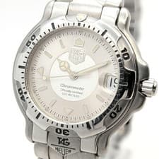 TAG HEUER WH5211 CHRONOMETER 200M AUTOMATIC WATCH SILVER DATE RARE COLLECTORS