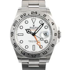 ROLEX Explorer 2 226570 White Case Size 42mm Men's Used Watch #31331