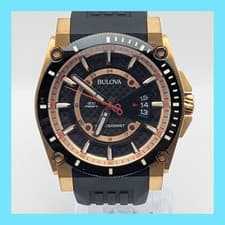 Bulova Precisionist 98B152 Quartz 3-Hand Watch Battery Replaced Working From Jap