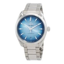 Omega Seamaster Automatic Chronometer Summer Blue Dial Mens Watch 22010412103005