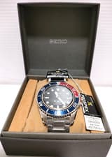 SEIKO Prospex SBDJ053 Pepsi Diver Scuba 200m Solar Sapphire Stainless Watch JP