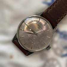 Seiko Crown Special SS Manual Winding Used Tested From Japan