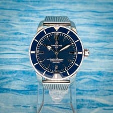 2022 Breitling Superocean Heritage B20 Blue Dial 44mm AB2030161C1A1 - Full Set