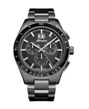 ADRIATICA Men Quartz Casual Watch Classic Dress Black Dial Waterproof Swiss Chro