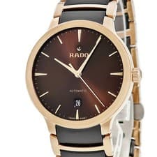 Rado Centrix Automatic R30017302 Brown Date See-through back Men's