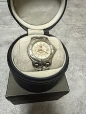 TAG Heuer Cell Professional Watch WG1112 Ivory Dial Day-Date Diver