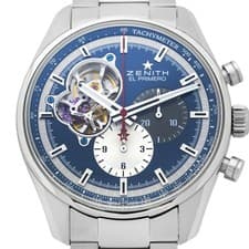 ZENITH Chronomaster 03.2040.4061/52.M2040 Automatic Blue Dial Men Warranty