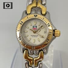 TAG Heuer Professional S95.708 [US Stock] Vintage Gold Womens Watch 200m *N.Mint