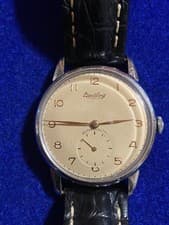 Breitling 17 Jewels Manual Wind Mens Watch