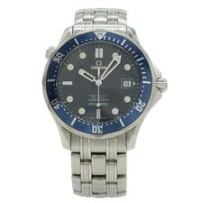 OMEGA Seamaster Co-Axial Chronometer 300m Water Resistant Blue Dia... GZl1h93r
