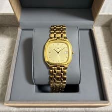 Longines L7.648.2 Gold Square Women's Quartz Watch 31mm Used  From Japan